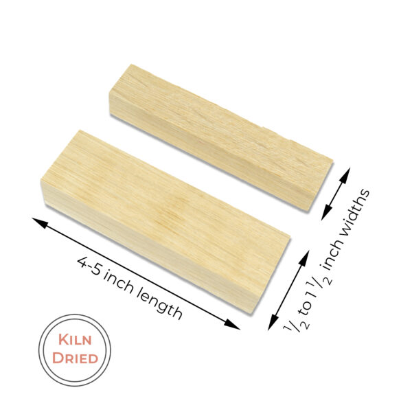 2-minni firewood (1) Kiln Dried Alder Wood | 4-5 inch Mini Firewood Logs