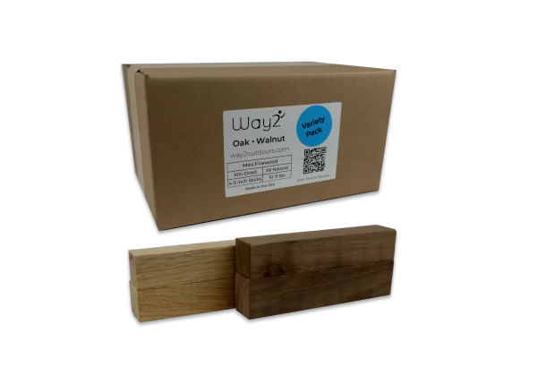 1_oak-walnut_vp_3500X2500 Kiln Dried Oak & Walnut Mini Firewood Variety Pack (10-11 lbs) – Limited Edition